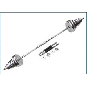 Cheap chromed plate cast iron adjustable dumbbell barbell sets 50kg for sale