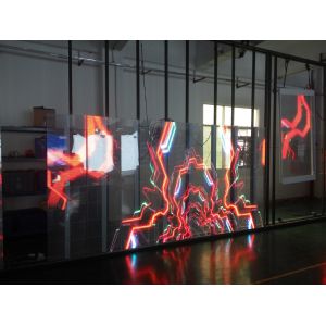 High Refresh Rate P3.91-7.82 glass advertising led display screenFor Retail