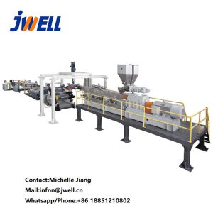 High Gloss Abs Sheet Extrusion Line , Pp Sheet Extrusion Machine Energy Saving