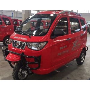 China Auto 275w 45km/H Electric Passenger Closed Tricycle on sale