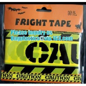 Halloween Caution Tape , Custom Printing Caution Tape Halloween Banner,Halloween