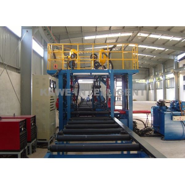 Quality Pre Engineered Building Pull Through Welding Machine 300-1500mm wholesale