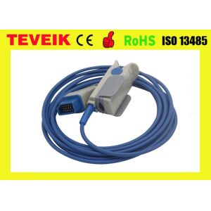 Compatible for nihon kohden BSM Series 14pin spo2 sensor adult finger clip pulse