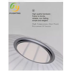 Modern Design Fabric Pendant Lights Middle Size Chandelier for Dining Room in