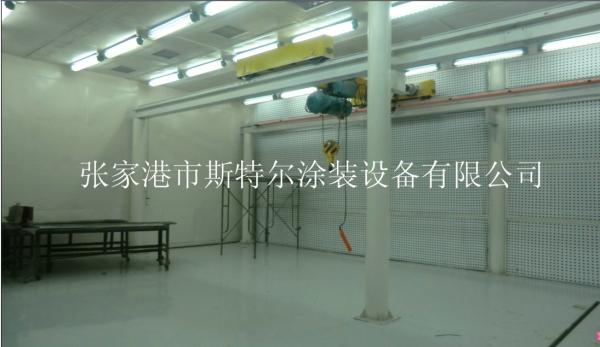 Quality Powder Coating Spray Booth Dust Control 1.8mm Galvanized Sheet Load Bearing Bracket wholesale