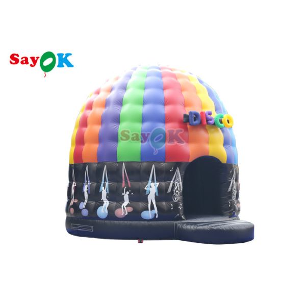 Quality Tarpaulin Inflatable Air Tent With LED Light PVC Party Tent Advertising wholesale