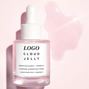 China BLIW Private Label Pink Jelly Face Skincare Natural Vegan Cruelty-Free Hyaluronic Acid Plumping Hydration Facial Serum on sale