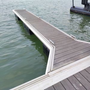 Durable Aluminum Alloy Floating Dock Pontoon 0.2mm - 15mm Customized