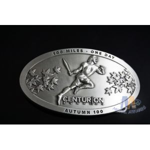 China Zinc Alloy / Pewter Custom Made Buckles / Mirosoft Belt Buckle with Antique Nickel Plating for Awards on sale