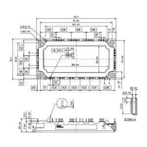Cheap IGBT Power Module 6MBI100U4B-120-50 IGBT MODULE FUJITSU IGBT Power Module for sale