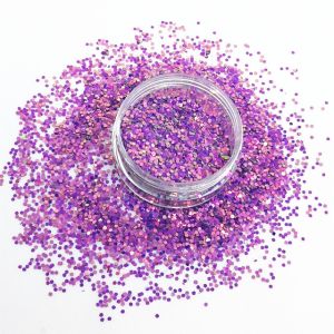 Create Eye-Catching Designs Holographic and Chameleon Shapes Polyester Glitter