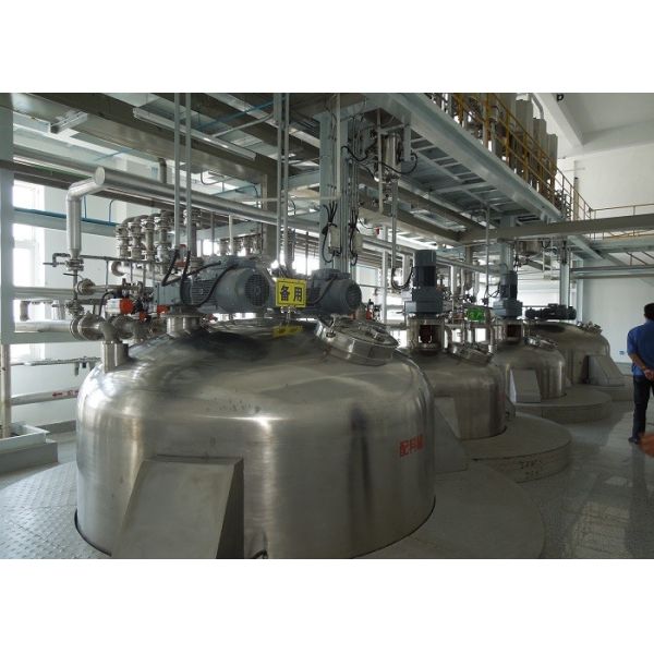 PLC Control Liquid Detergent Production Machine / Liquid Detergent Slurry Mixing