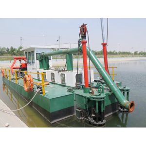 Spud Carriage Equipped 8 inch 80-100 Cubic Meter/Hour Solid Sand or Mud Cutter