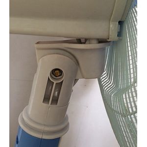 Factory direct sale indoor solar power table fan dc 12v 16inch with timer