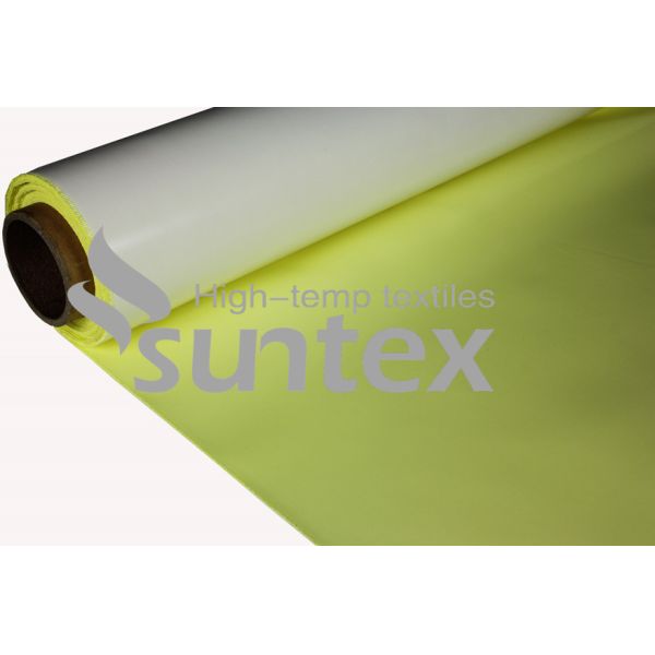 Quality Double Sided Silicone Coated Fiberglass Cloth Flame Proof Abrasion Resistant wholesale