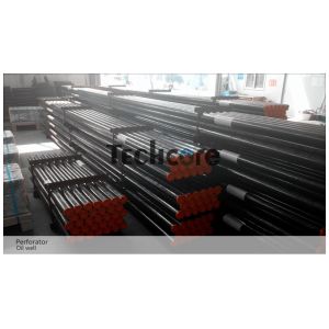 Alloy Steel Oil Well Perforation Fracture Perforating Gun Max 80 Mpa Working