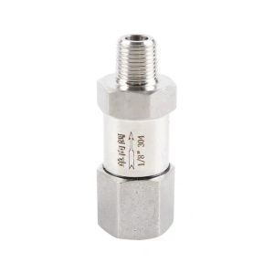 BSPP Thread 1/2 Inch Female and Male Non Return Valve CF8 for Customization