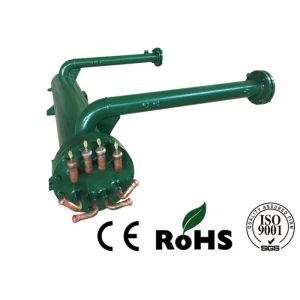 Cheap Oil To Water U Tube Heat Exchanger R134a Refrigerant , Tenon Surface Connection Type for sale