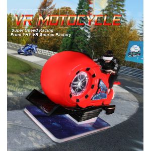 Indoor VR Motorcycle Racing Arcade Machine 220V Portable 2D Racing Simulator