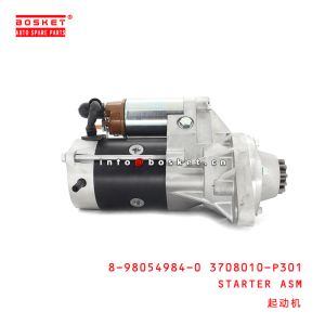 8-98054984-0 3708010-P301 Starter Assembly 24V 4.0KW 8980549840 3708010P301 For ISUZU FTR 700P