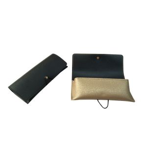 China Newest PU leather Eyewear Glasses Pouch Case Multifunctional Sunglasses Bag on sale
