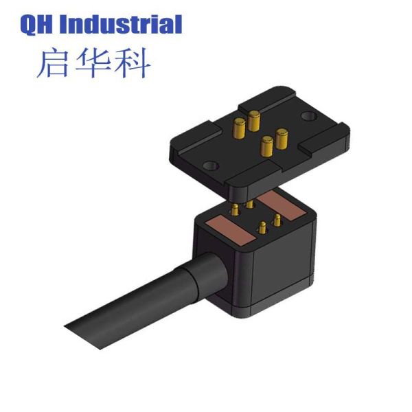 4Pin United Emirates Amphenol Connector Magnetic Wire Connector Magnetic Power Connector