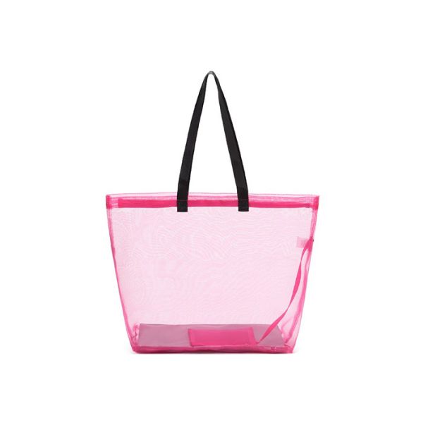 Quality Waterproof Polyester Shopping Bag , Mesh Tote Bags High Performance With Mesh Pouch wholesale
