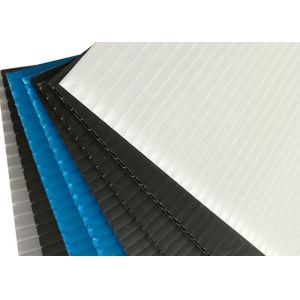 Coroplast PP Hollow Sheet Corrugated Plastic Panels Flame Retardant