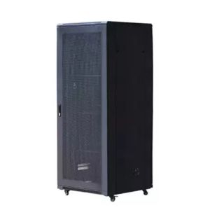 47U Server Rack Cabinet SPCC Rack Mounting With Glass Door 600*600*2200MM