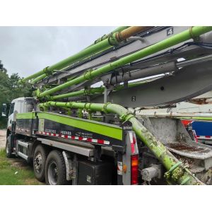 43 M 2021 Used Concrete Pump Truck with Parts and Vibrating Amplitude of 2.6mm