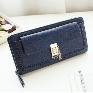 2016 new Ms. wallet long section of Korean zipper large capacity multi-function