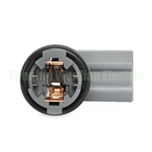 81275-12501 Automotive Tail Light Sockets , Grey Taillight Bulb Socket