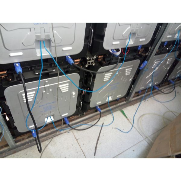 AC 110/220V LED Advertising Display , P3 Indoor Advertising LED Display Screen