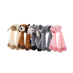 Cheap Polyfiber Filling Interactive Plush Dog Toys Sustainable Pet Plush Toys for sale