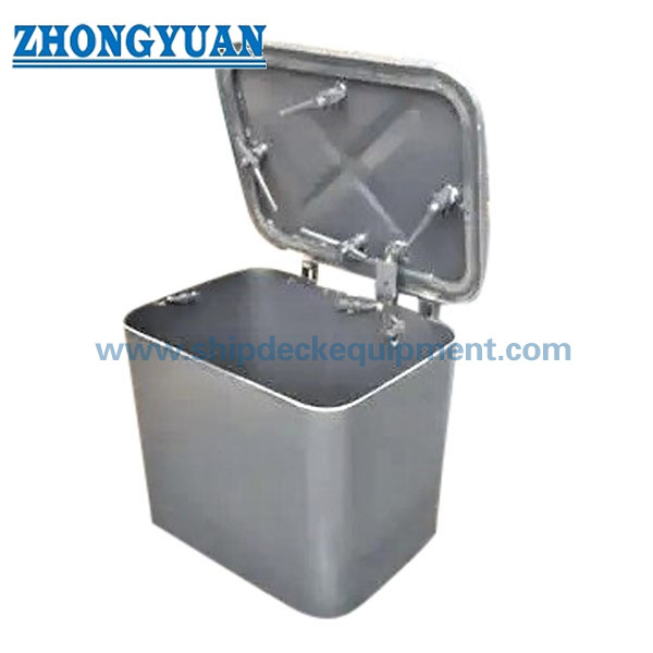 Quality CB/T 3728 Type B Weathertight Small Steel Hatch Cover with 4 Dogs Marine Outfitting wholesale