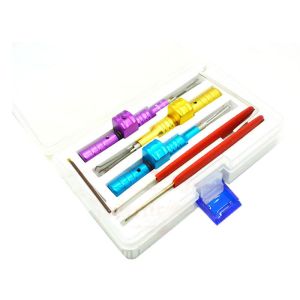 6Piece Locksmith Tools Set with Adjustable Cross-Shaped Lock Picking Tools