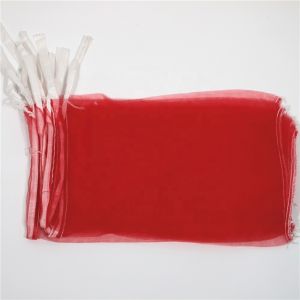 Hdpe Plastic Mono Mesh Net Bags for Packing Onions and Potatoes in Popular Red
