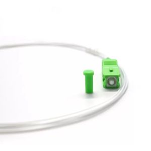 SC APC Pigtail Single Mode 0.9mm G657A1 Fiber Optic Pigtail White Color