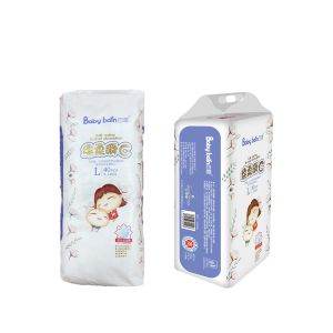 1.5mm Ultra Thin Pull Up Baby Diaper 360 Hug Double Layer Leak Guard