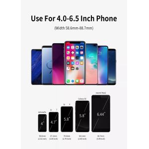 Adjustable Suction Car Phone Holder Universal for 4.5-6.5 inches Mobile Phone