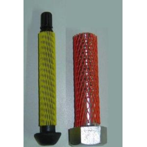 Cheap Recycle Protective Netting Sleeve Good Elasticity Durable For Metal Shaft for sale