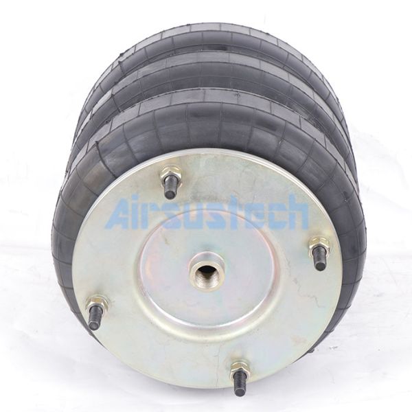 Convoluted Air Spring Dunlop Springride SP1539 Triple Rubber Bellow Hight