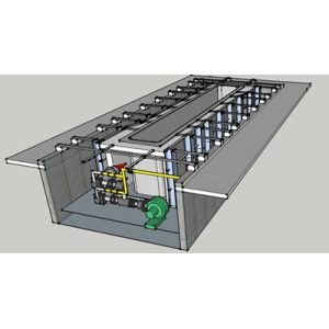 Flame Flux Heating System For Hot Dip Galvanizing Line / Zinc Kettle