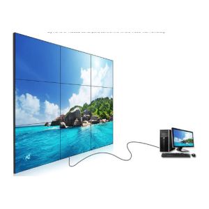 4x4 Hdmi Video Wall Controller , Super Thin Bezel 3x3 55 Inch Did Lcd Video Wall