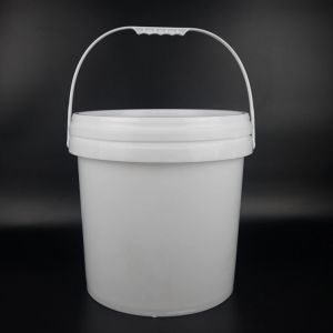 Pouring Spout Lubricant Bucket 20 Litre Plastic Bucket IML Printing