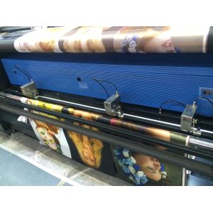 Auto Feed And Roll Up Directly Polyester Fabric Plotter Fabric Printing Machine
