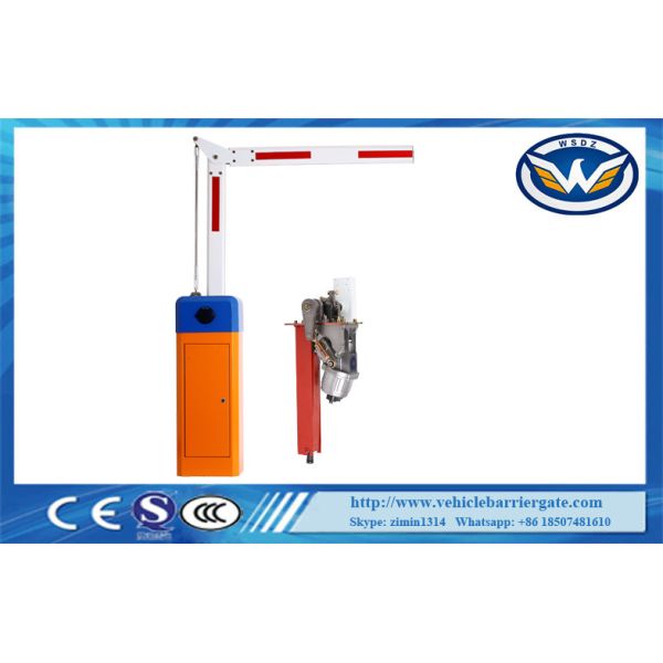 Stainless Steel Parking Traffic Barrier Gate / Automatic Car Park Barriers