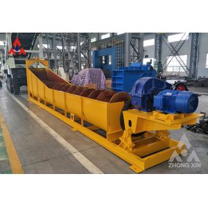 Large Capacity Spiral Sand Washer Machine For Construction