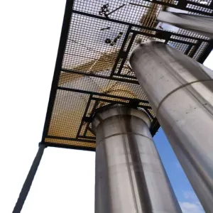 China Stainless Steel 316 Forced Circulation Evaporator System Steam Heat Source on sale