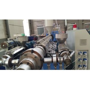 Customizable Width Plastic Pipe Extrusion Line With ISO9001 Certification